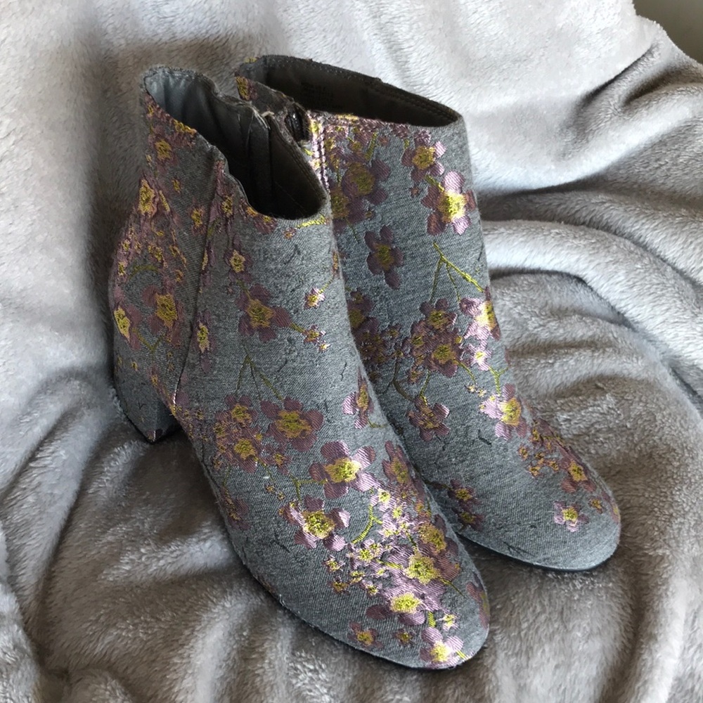 Floral Booties